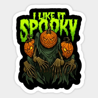 I Like It Spooky Version 2 Sticker